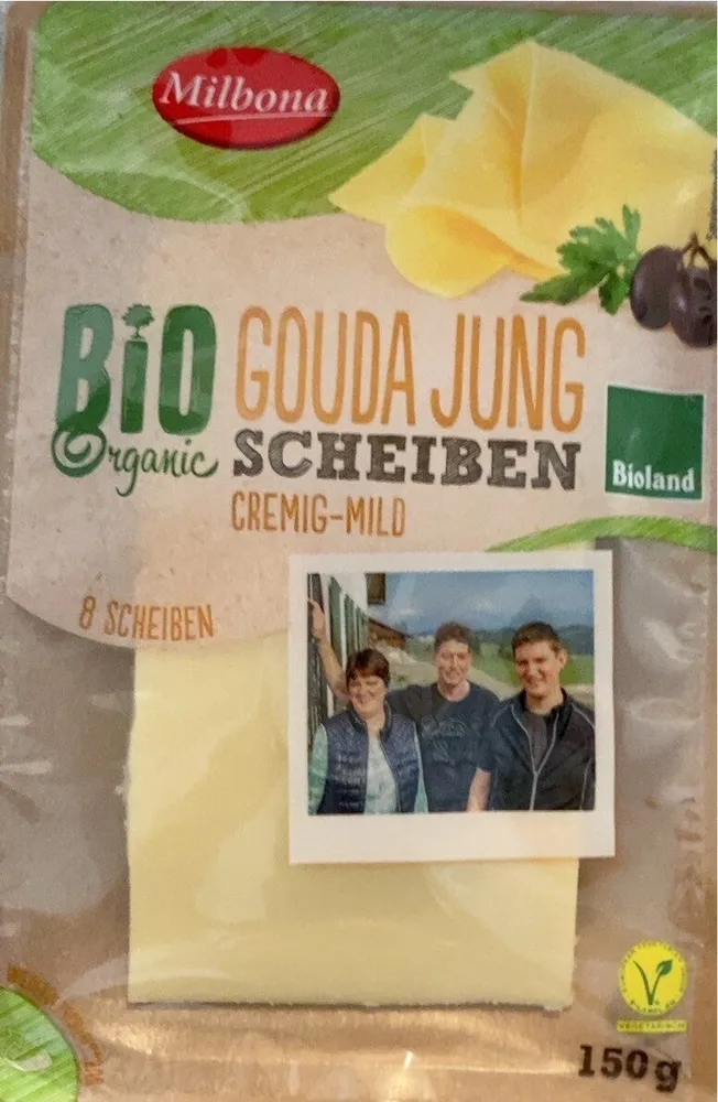 Bio Gouda Jung Scheiben
