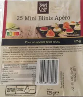 Minis blinis apero