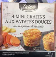 4 Minis gratins aux patates douces