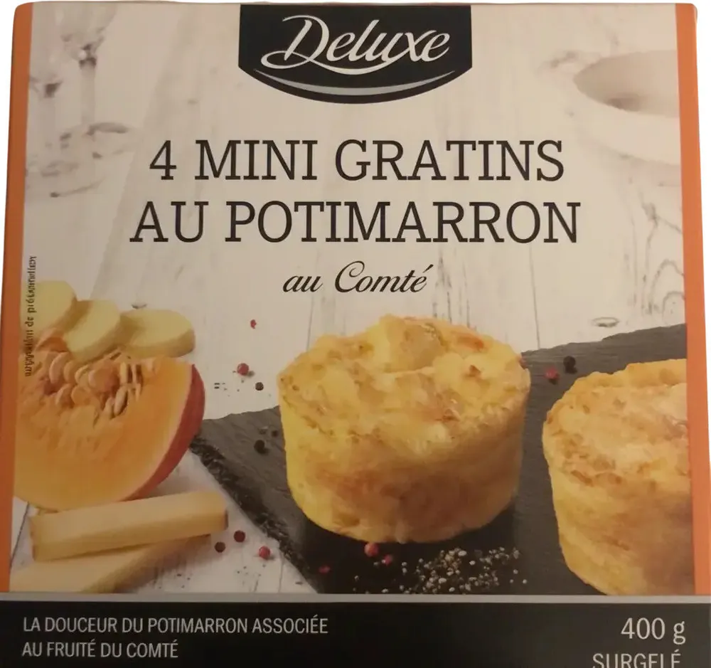 4 Mini Gratins au Potimarron