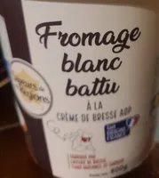 Fromage blanc battu à la crème de bresse AOP