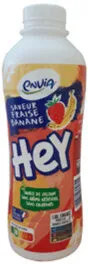 HEY - Yaourt à boire fraise banane