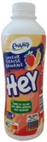 HEY - Yaourt à boire fraise banane
