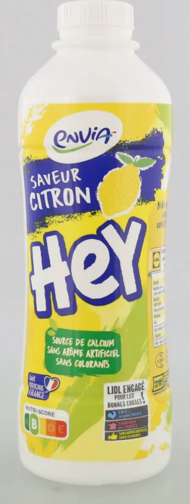 Hey yaourt à boire saveur citron