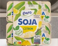 Dessert végétal soja citron