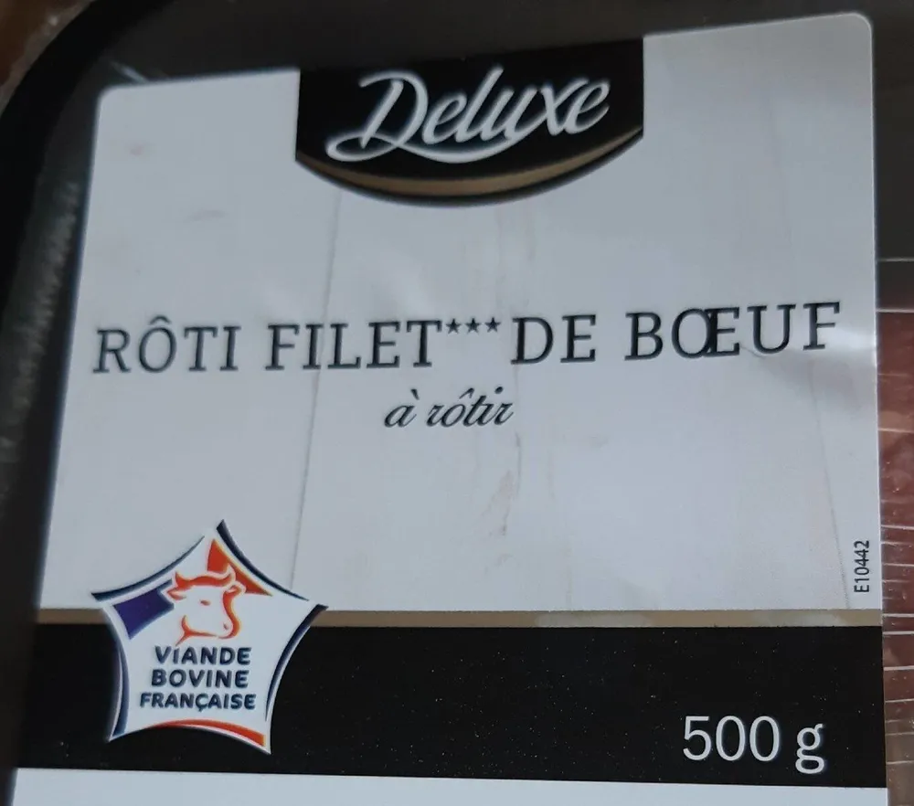 Roti filet de boeuf