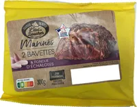 Bavettes marinées & fondue d'échalotes