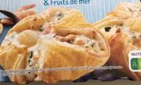 Paniers feuilletes aux noix de St Jacques