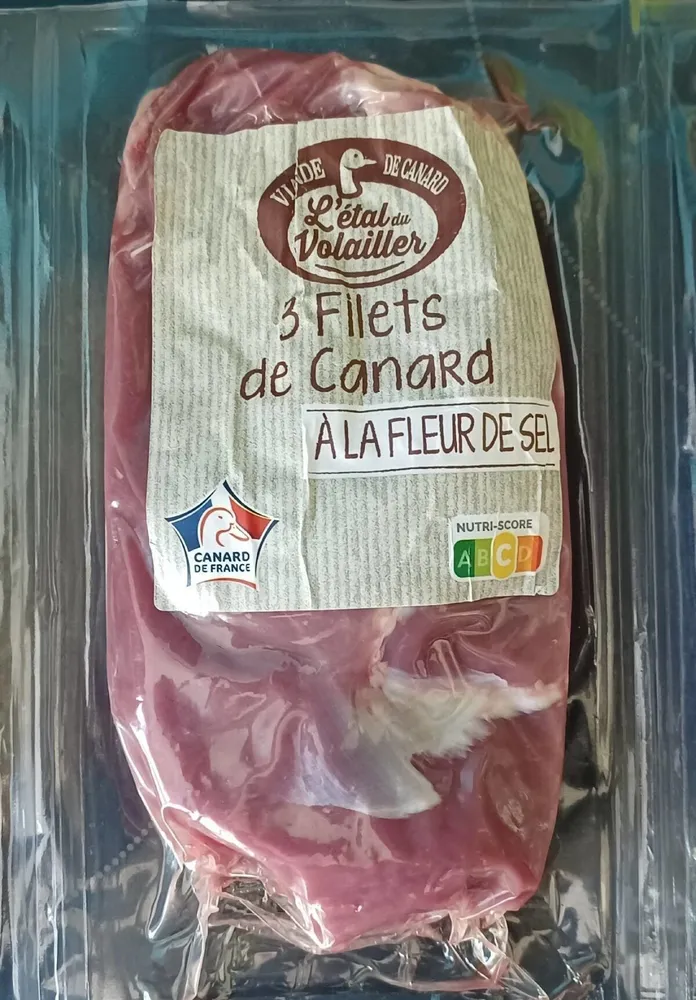 Filets de canard à la fleur de sel