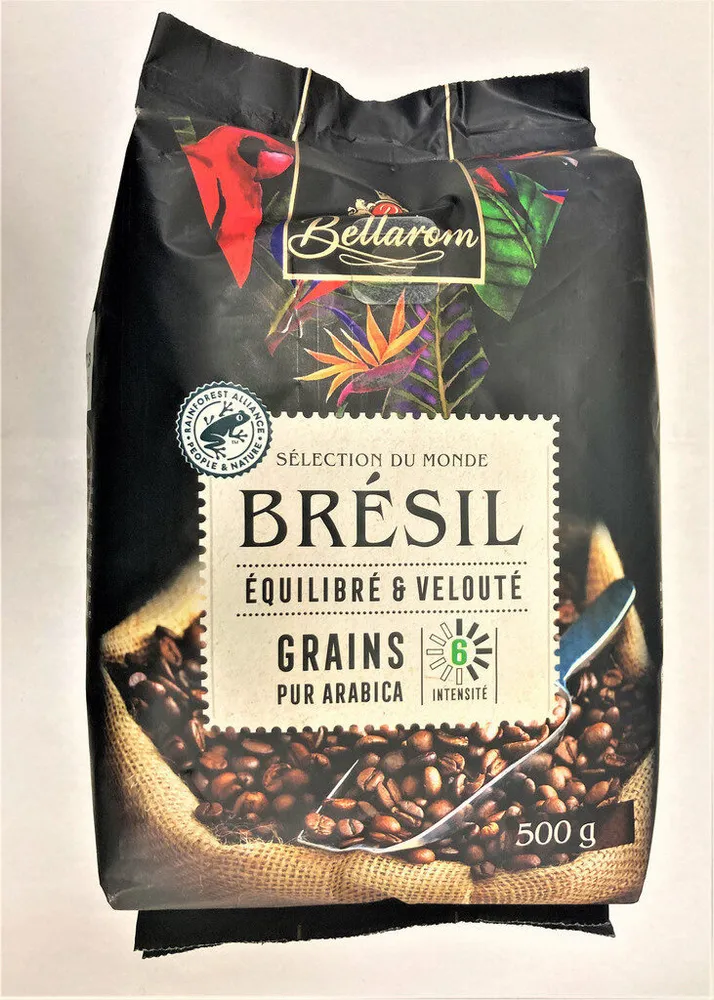 Café grains pur arabica Brésil