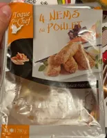 4 nems au poulet