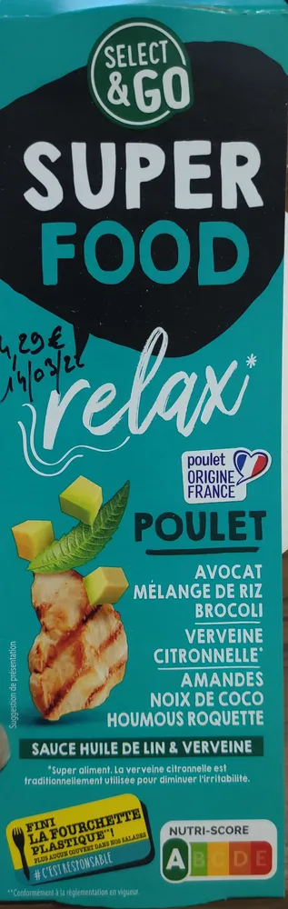 Super Food Relax Poulet