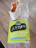 Wraps chèvre figues