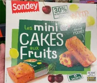 Les minis cakes aux fruits