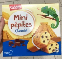 Mini gâteaux aux pépites de chocolat