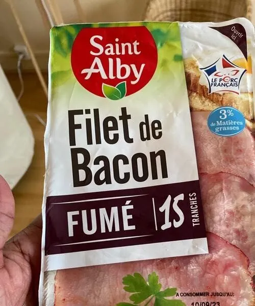 Filet de bacon