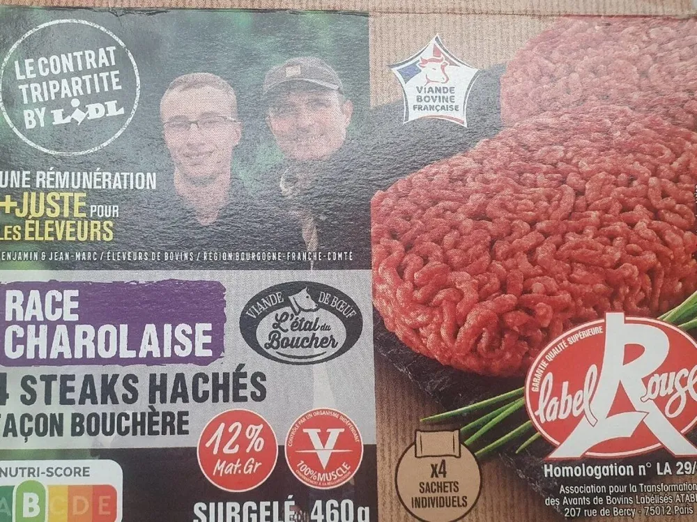 Steaks hachés façon bouchère