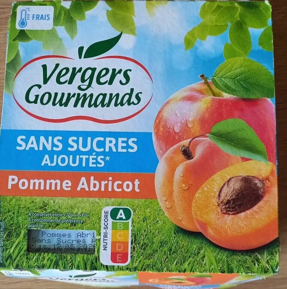 Purée Pomme Abricot sans sucres ajoutés