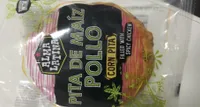 Pita de maíz pollo