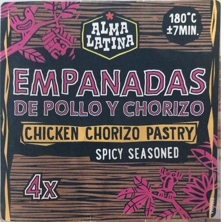 Empanadas de Pollo y Chorizo