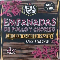 Empanadas de Pollo y Chorizo