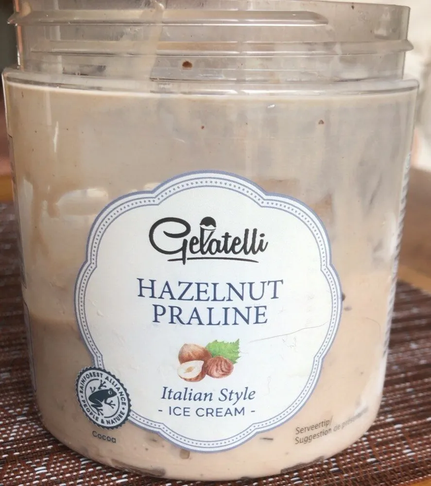 Hazelnut praline
