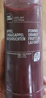 Jus pomme orange fruits de la forêt