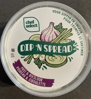 DIP 'N SPREAD PREI & BIESLOOK POIREAU & CIBOULETTE
