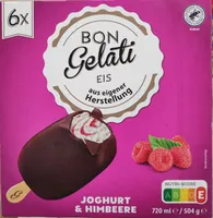 Joghurt und himbeee eis