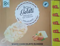 White chocolate almond