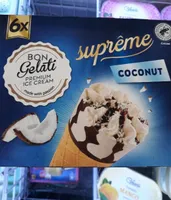 Gelatelli cônes coco