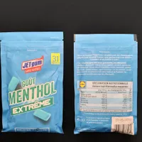 Chewing-gum goût menthol eucalyptus sans sucres