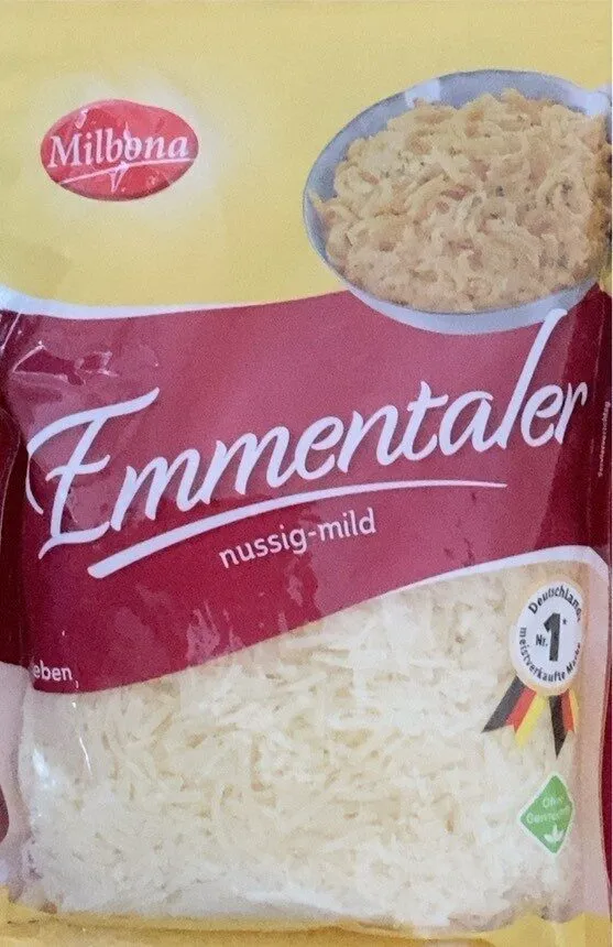 Emmentaler gerieben