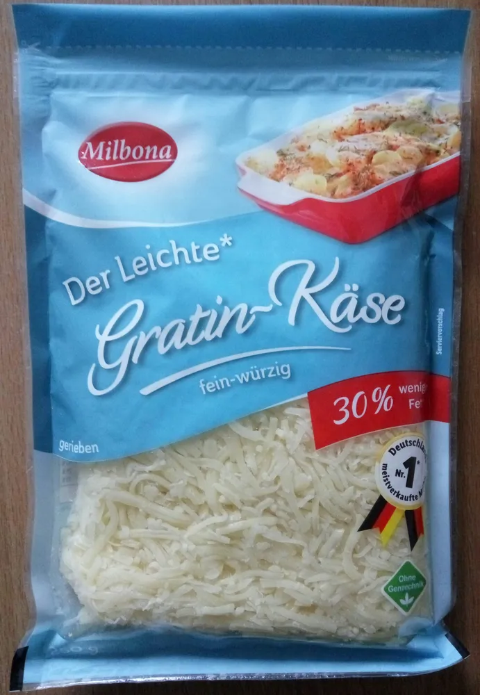 geriebener Käse