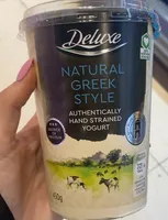 Natural Greek style yoghurt