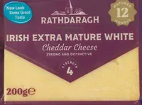 Irish Extra Mature White Cheddar Cheesa