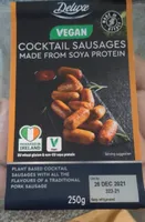 Vegan cocktail sausages