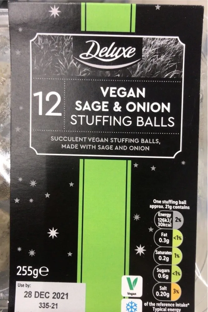 Vegan sage and onion stuffing