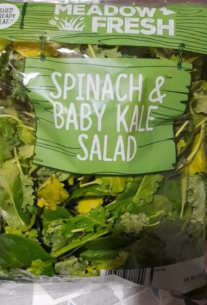 Spinach and Baby kale salad