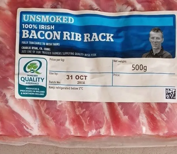 Bacon rib rack