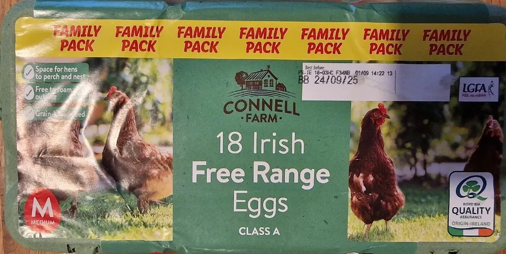 Free Range Irish Eggs