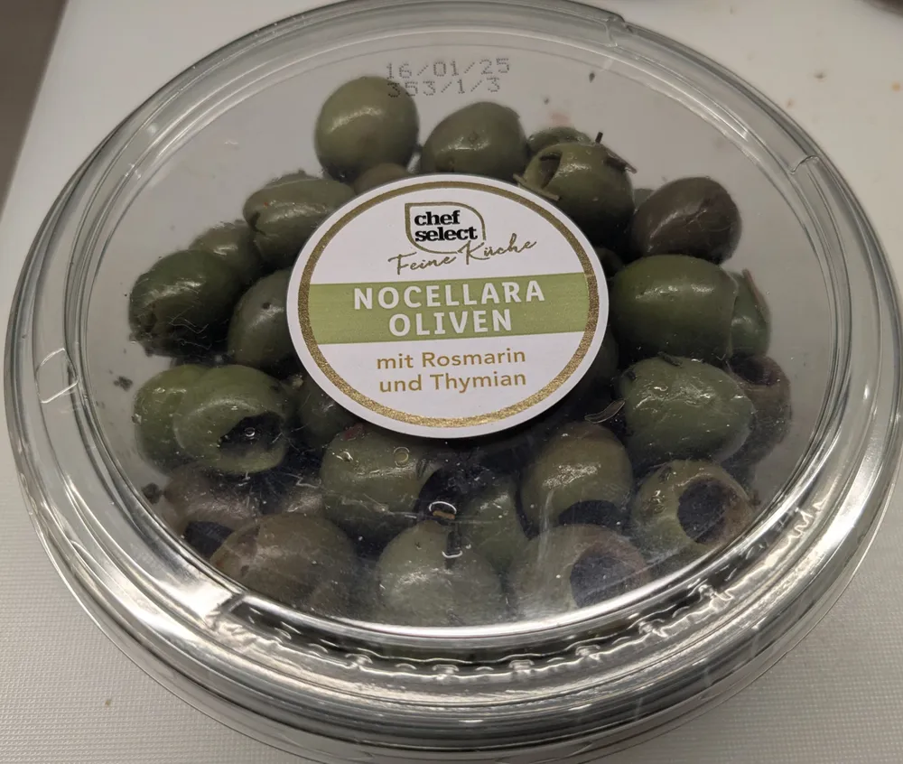 Nocellara Oliven
