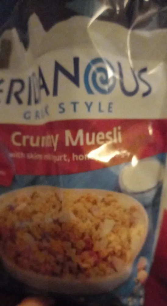 Crunchy muesli