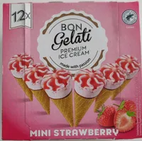 Bon Gelati Premium ICE Cream Mini Strawberry