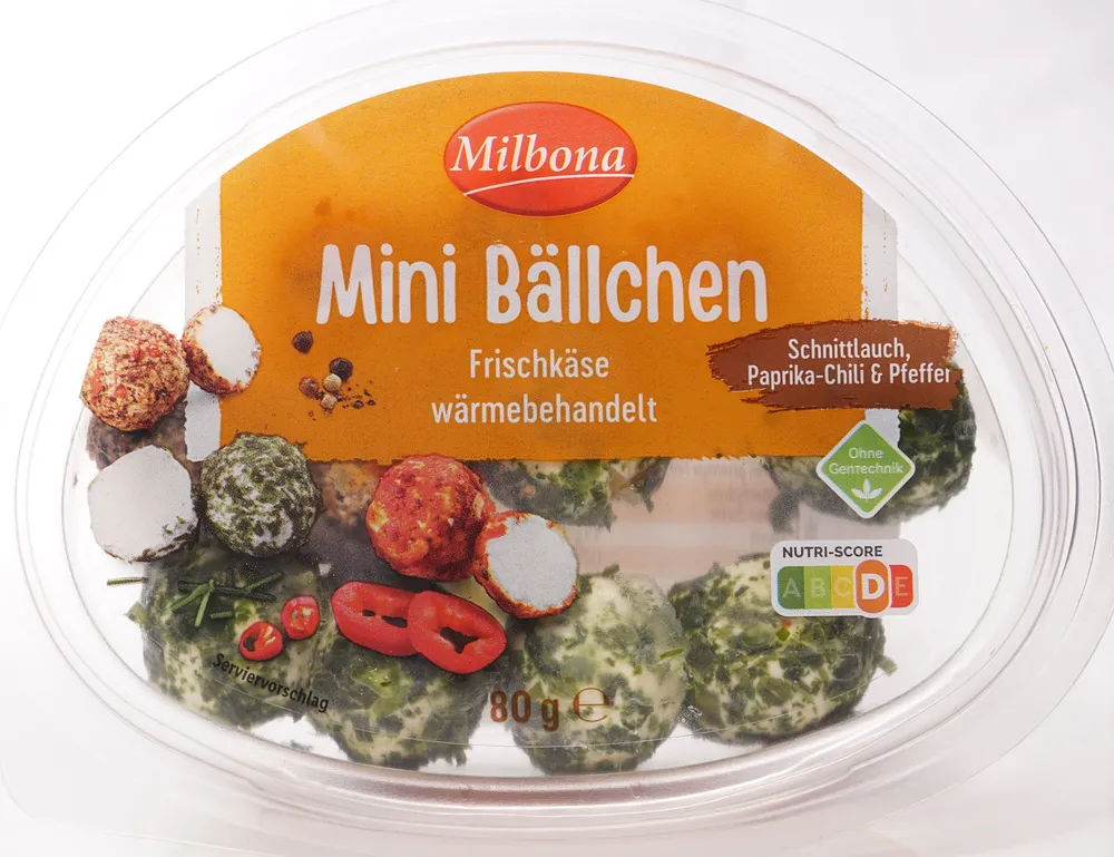 Mini Bällchen Frischkäse