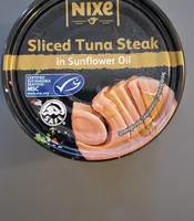 Sliced Tuna Steak in Sunflower Oil