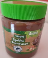 Vegan praline with hazelnuts