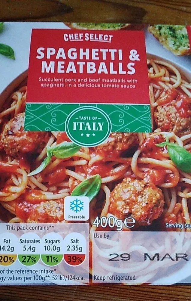 Spaghetti & Meatballs