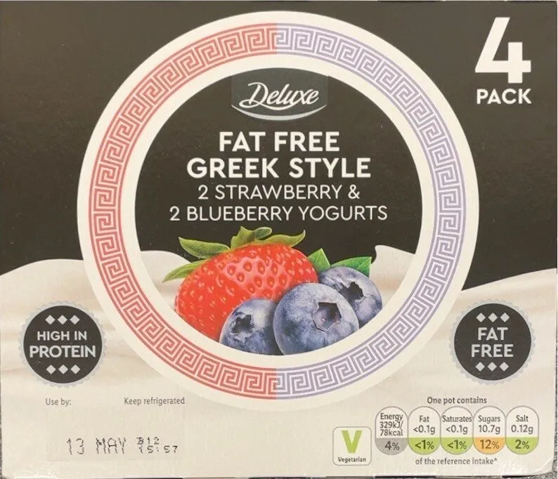 Fat Free Greek Style Yogurts