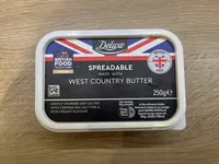 Spreadable west contry butter